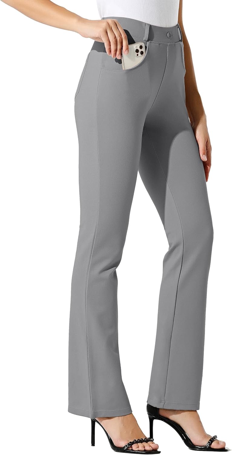 Thumbnail 6 de Willit Women's Yoga Dress Pants Bootcut Stretch Work Slacks