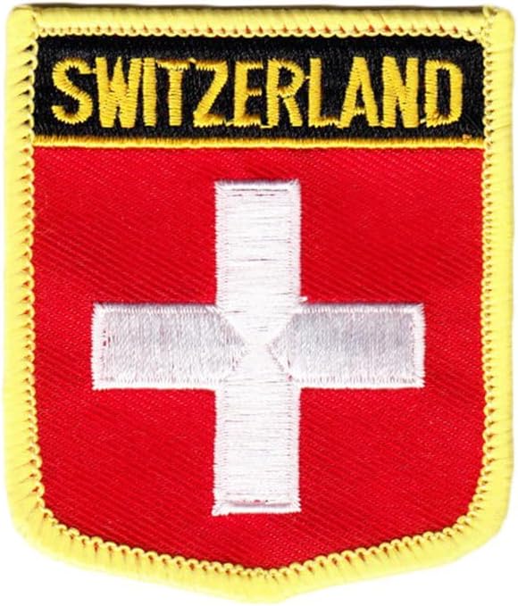 Detalle de Uijokdef Switzerland Flag Patch, 2.76 x 2.36 in