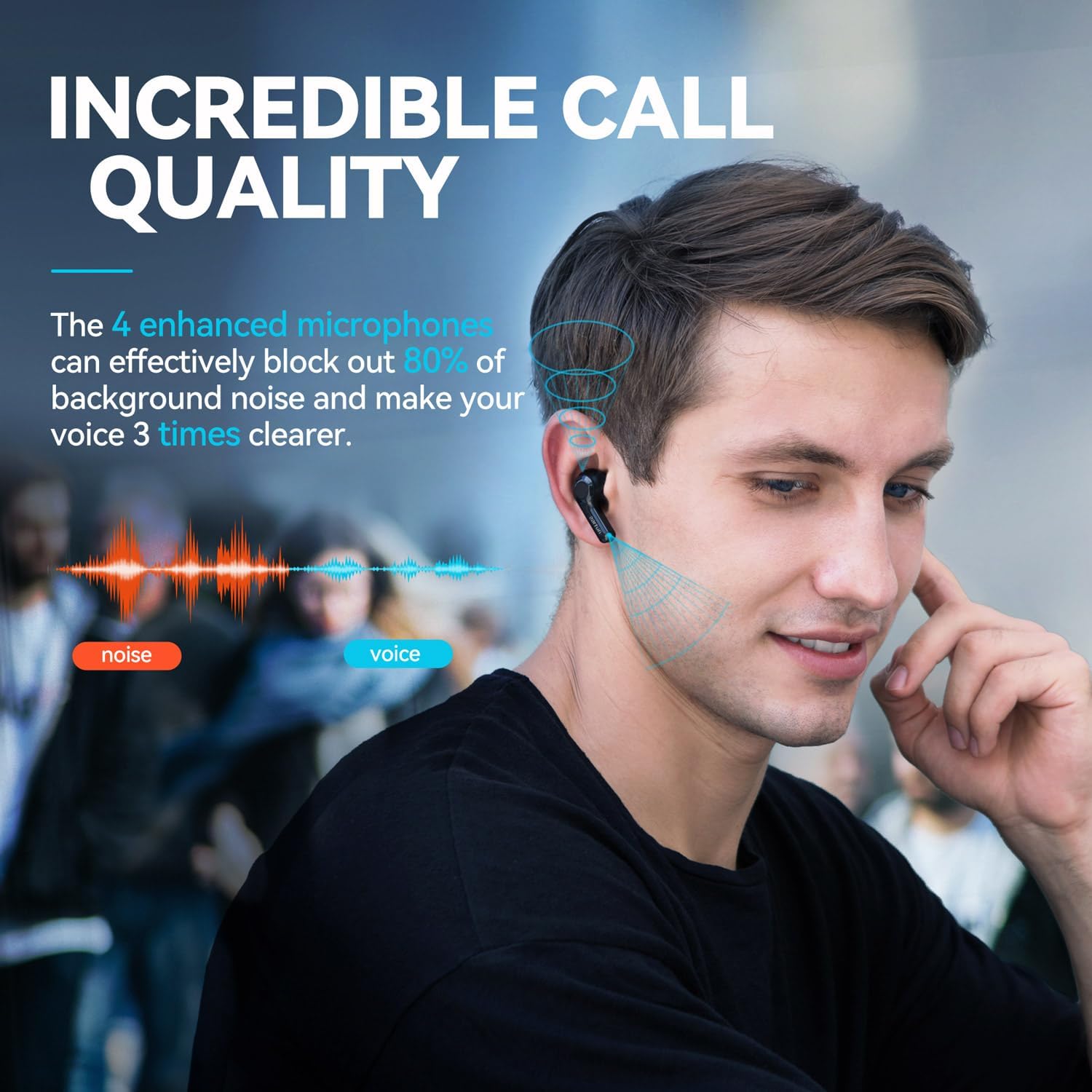 Thumbnail 1 de EarFun Air Bluetooth earbuds 35H
