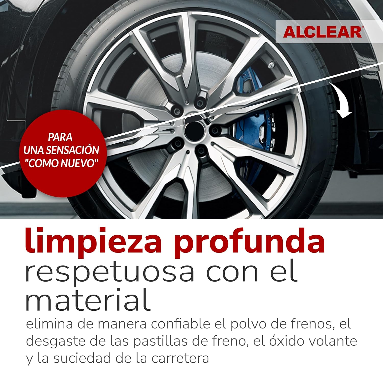 Thumbnail 2 de ALCLEAR 721FR Limpiador llantas 1000 ml