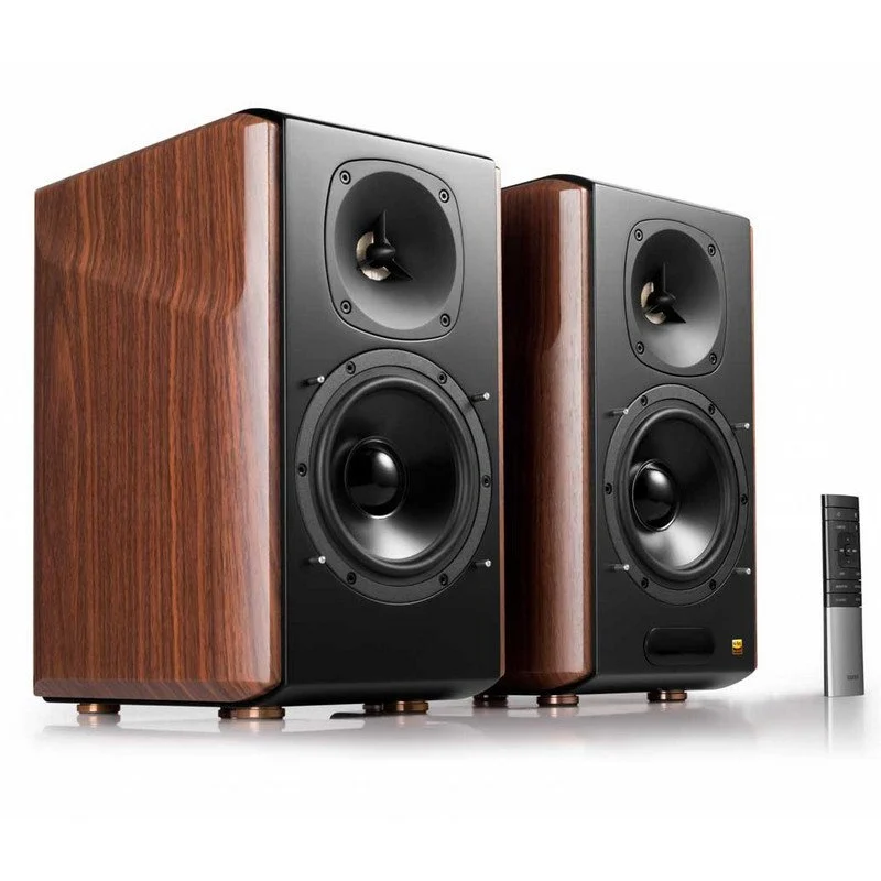 Detalle de Edifier S2000 MKIII altavoces 130W Bluetooth madera