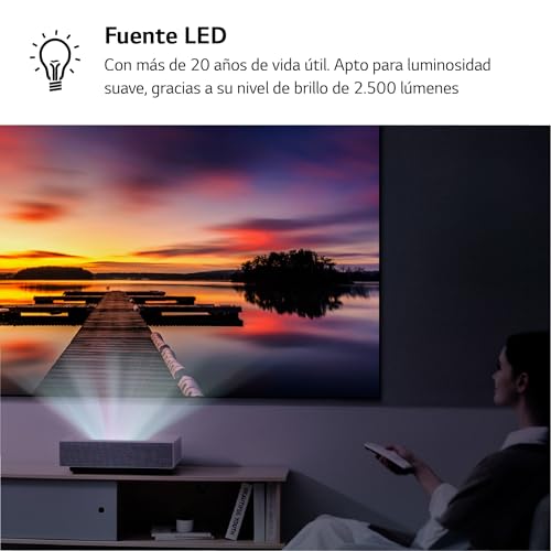 Thumbnail 5 de LG CineBeam HU715QW Proyector 4K 2.500 lúmenes
