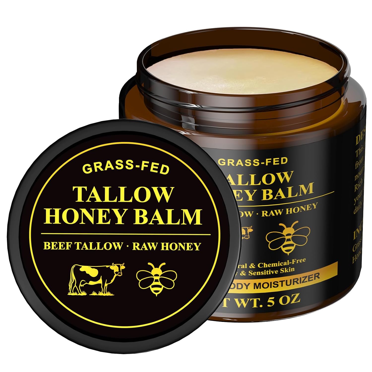 Detalle de Henjaca Beef Tallow Balm 5 oz