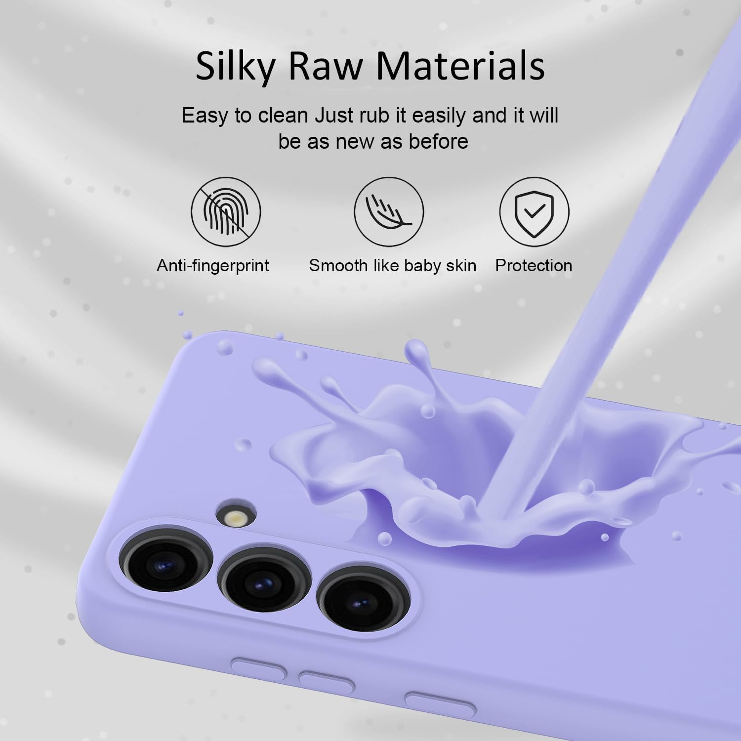 Detalle de HAII Galaxy S26 Case with Microfiber Lining