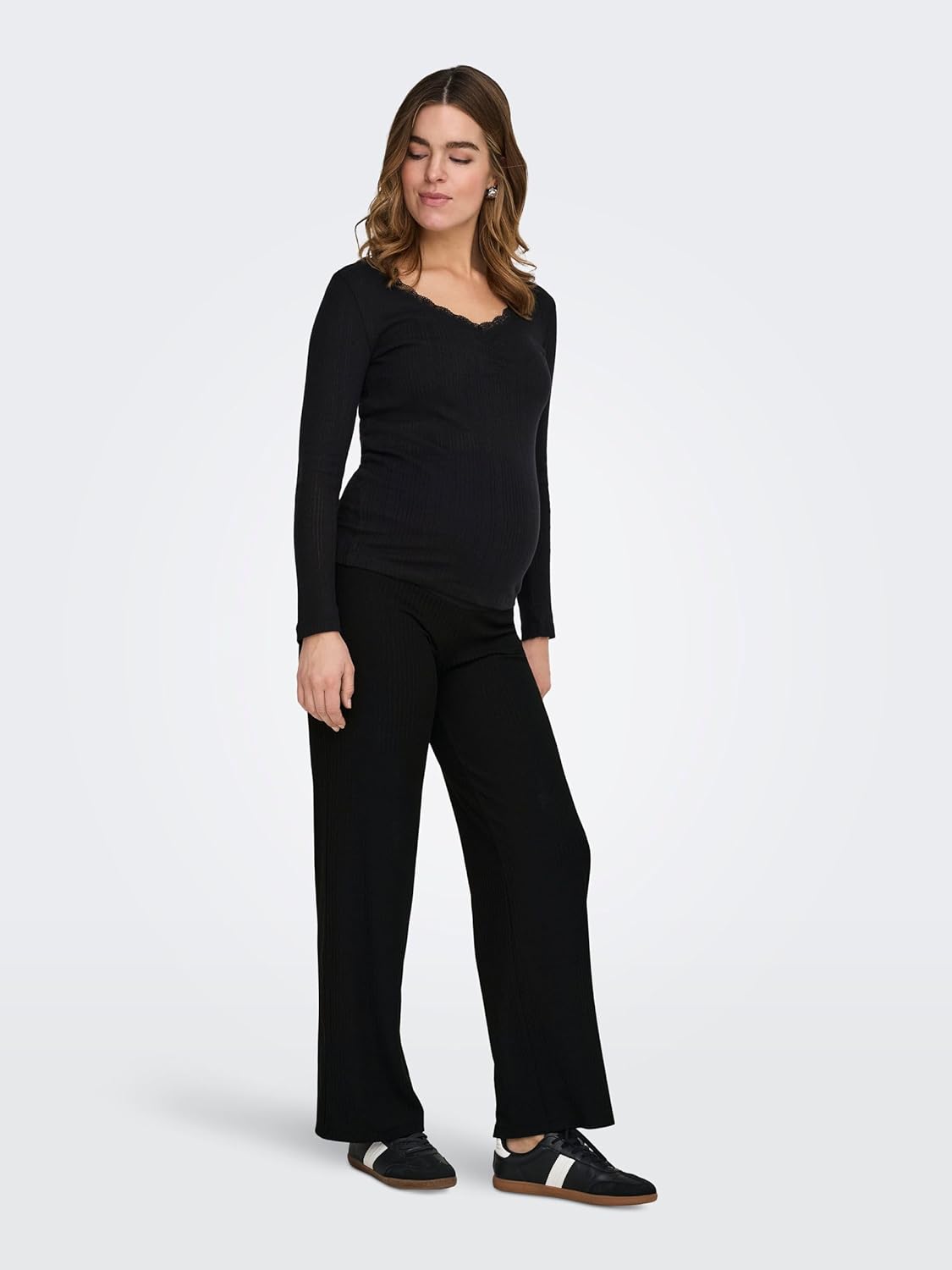 Thumbnail 5 de ONLY Wide Pant Olmemma JRS Noos Pantalon Large pour Femme – pantalon de maternité confortable