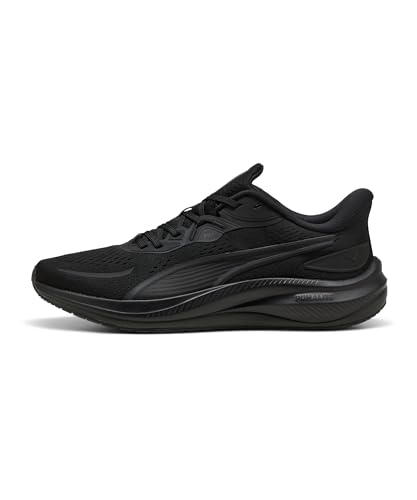 Detalle de Puma Skyrocket Lite Unisex – Tenis Negro Plata Mate, 39 EU
