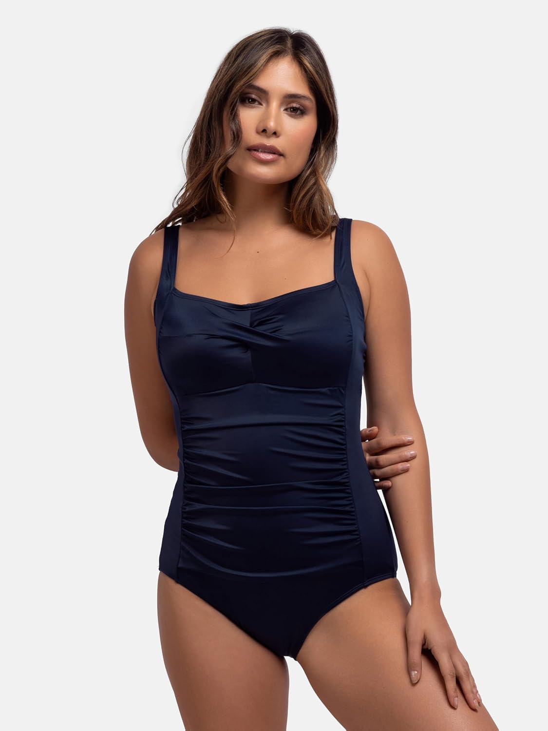 Detalle de Dorina Fiji-Shaping Swimsuit One Piece – Maillot femme à léger rembourrage et modèle gainant