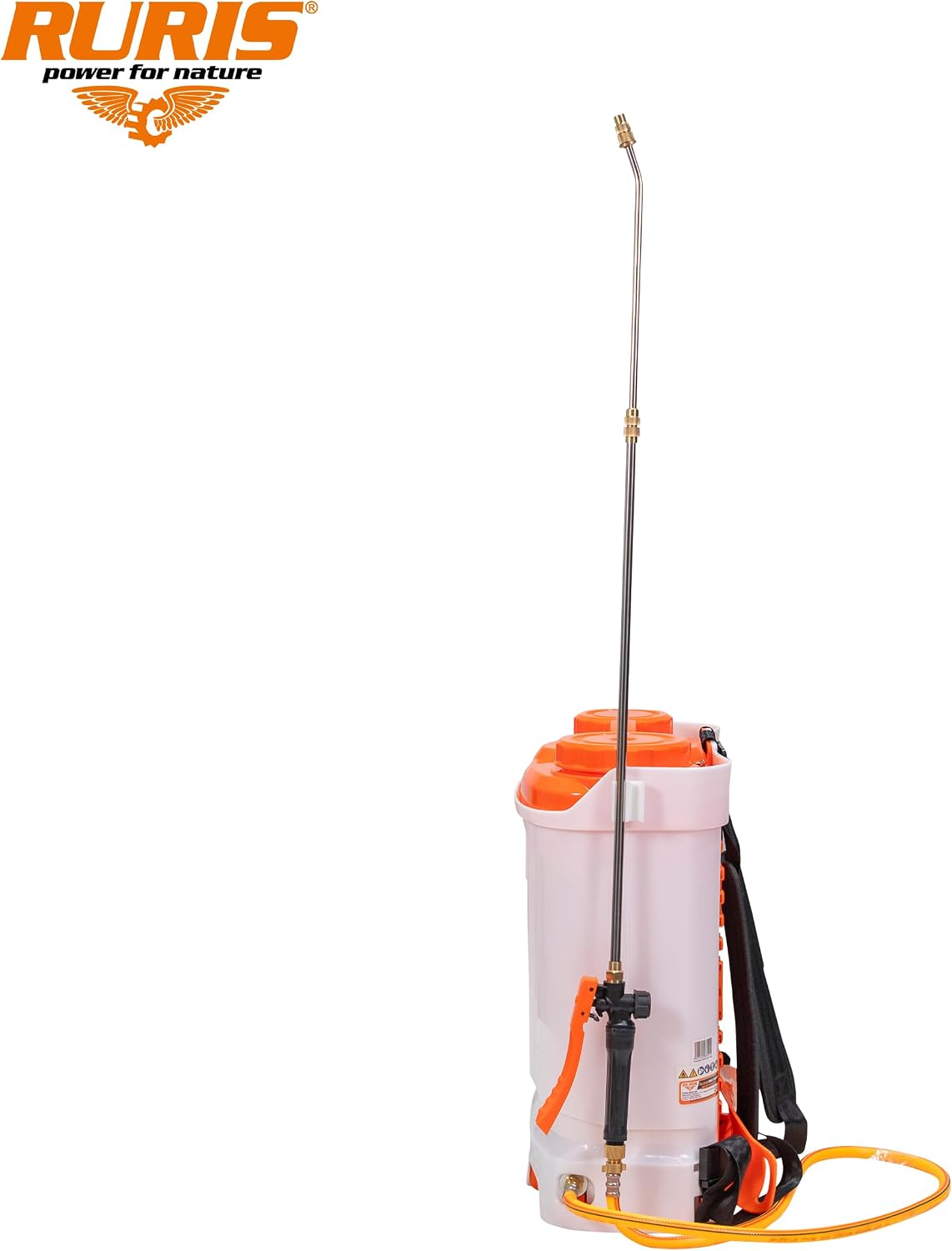Detalle de RURIS CSR 1900S – opryskiwacz elektryczny 18 l, 12 V 8 Ah, lanca teleskopowa