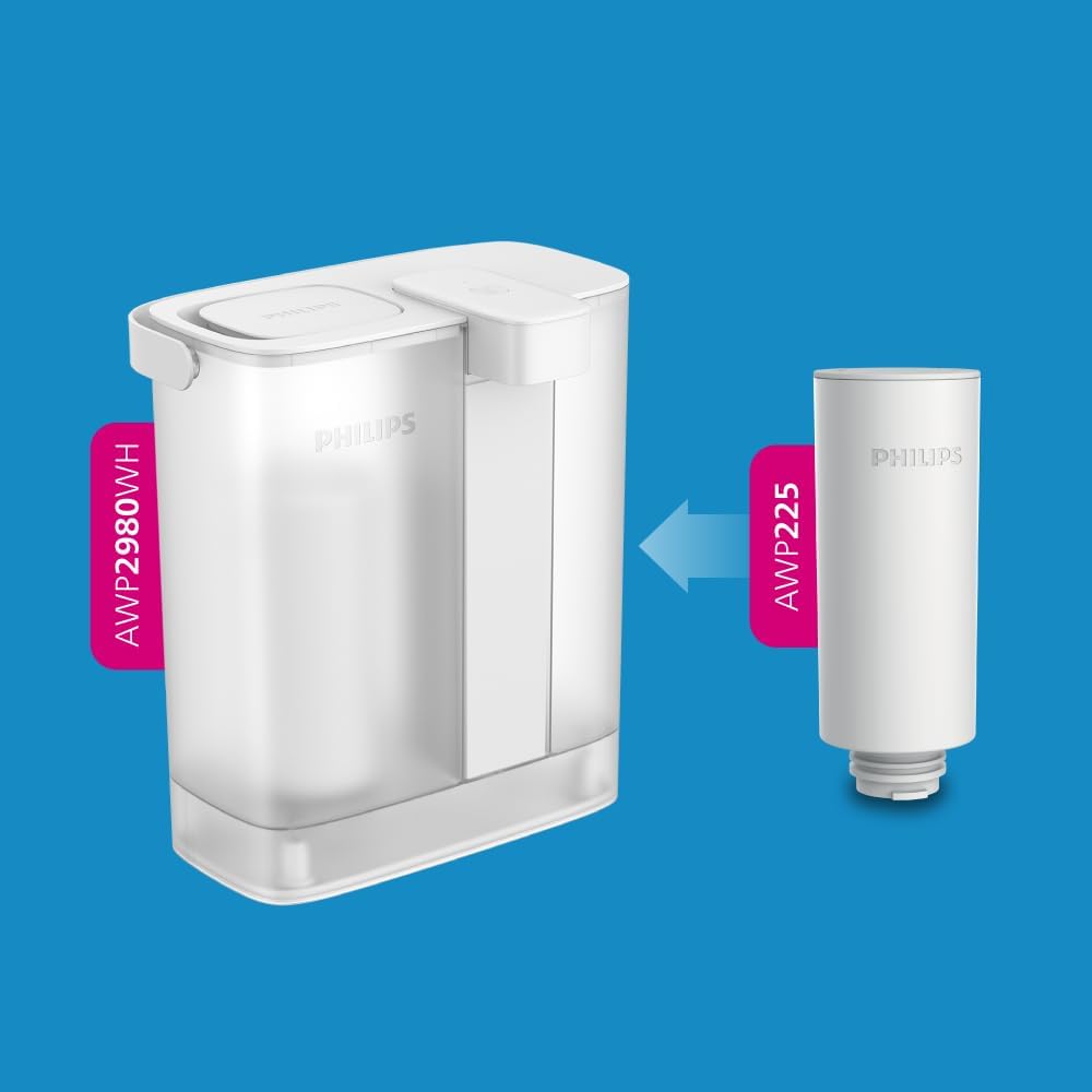 Thumbnail 5 de Philips Instant Water Filter Pitcher (3L) – Taste + Filter – Reduces chlorine & lead