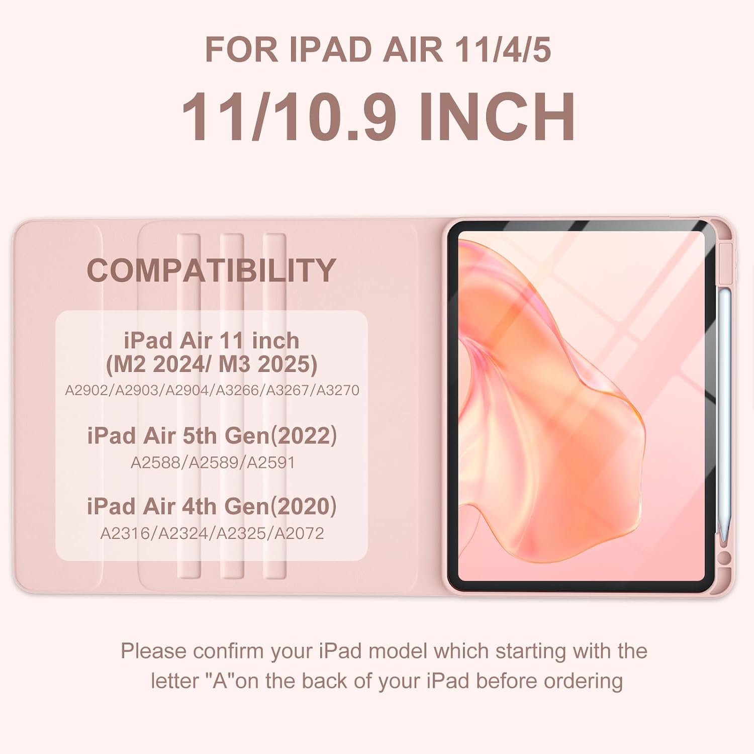 Detalle 2 de Vobafe Case with Keyboard for iPad Air 11 inch 400mAh