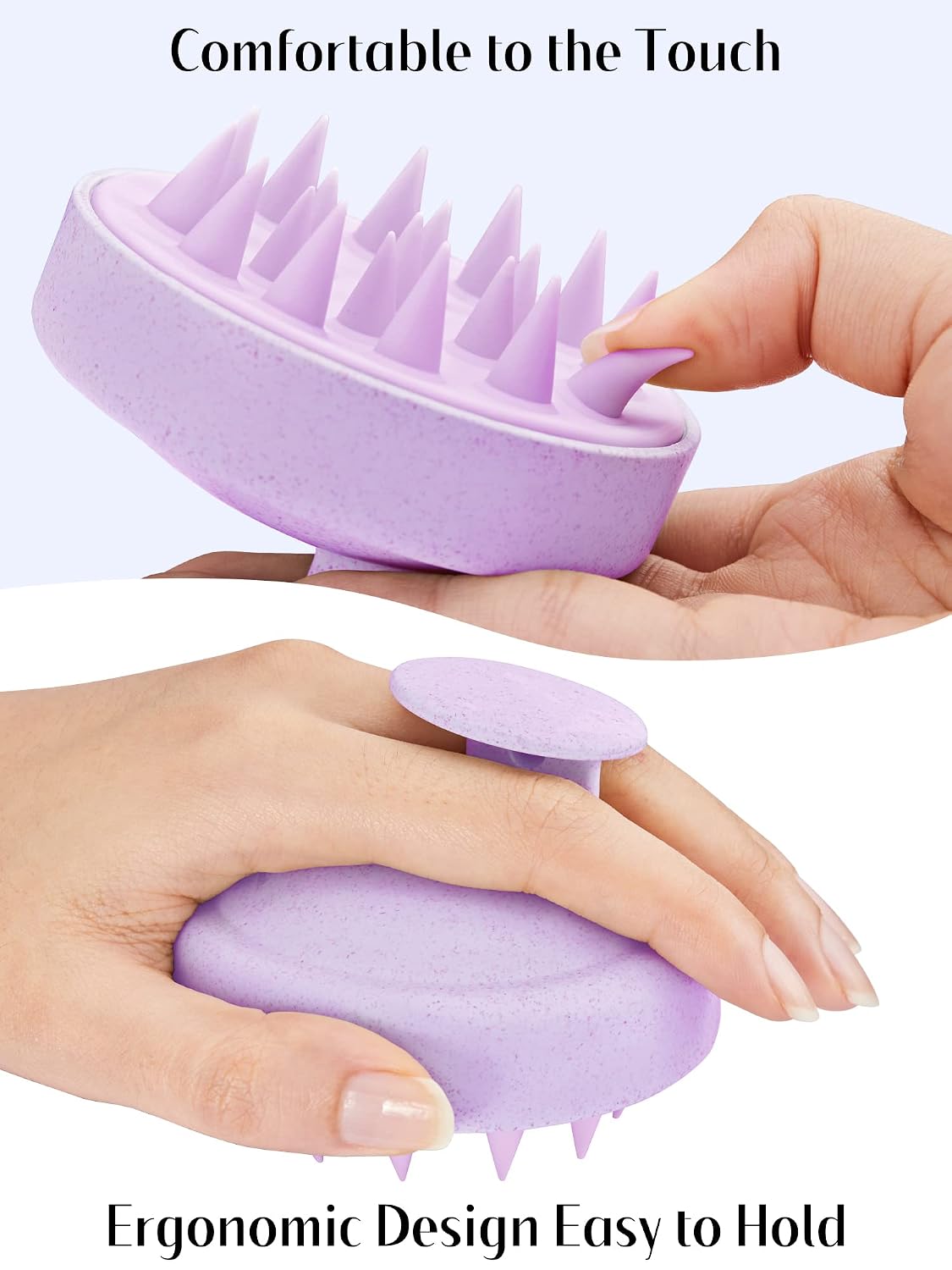 Detalle 1 de HEETA Scalp Massager with Silicone Bristles