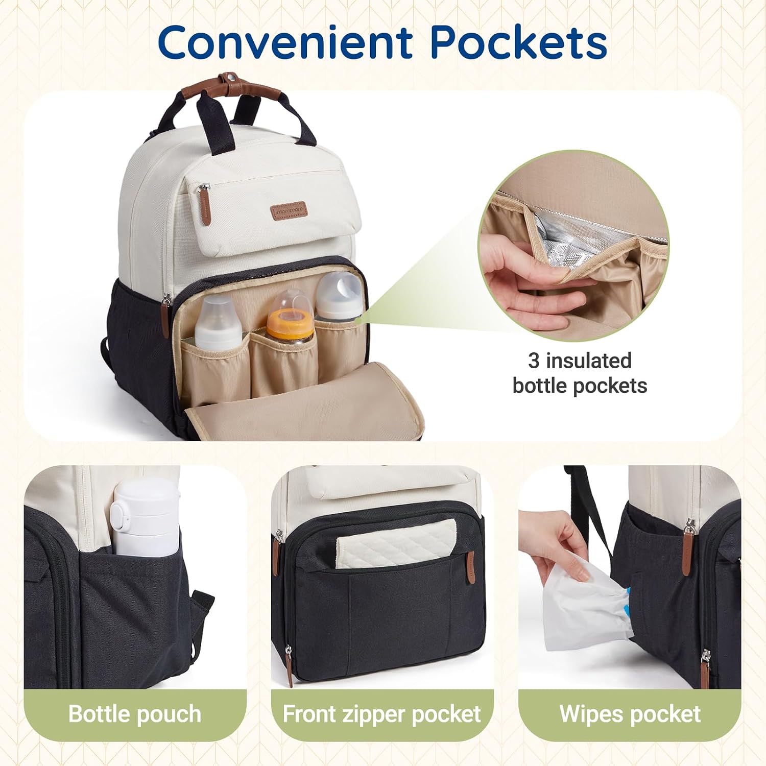 Thumbnail 4 de Mommore Diaper Backpack 25L