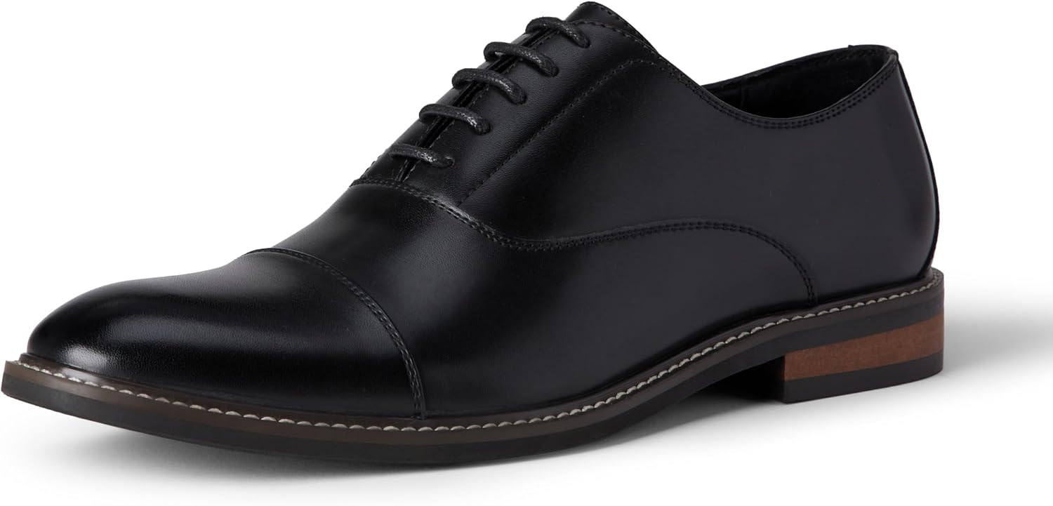 Detalle 1 de Amazon Essentials Cap Toe Oxford dress shoes 👞