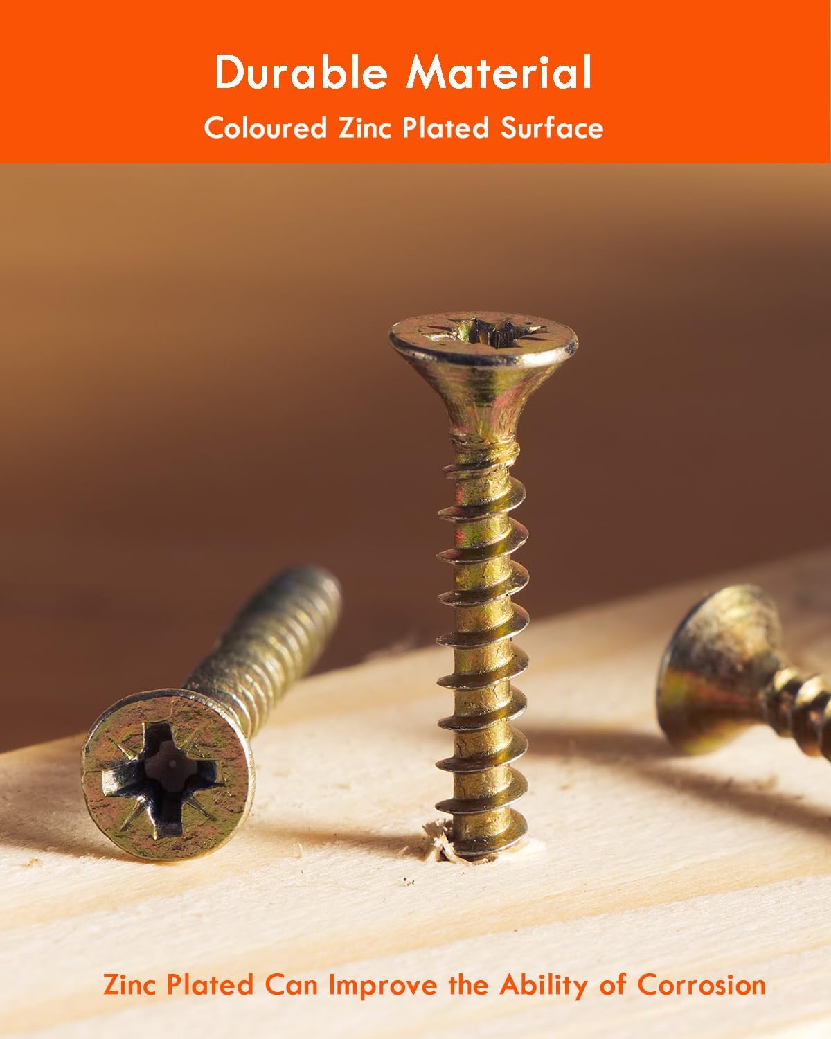 Thumbnail 3 de Gorffy Wood Screws 360 PCS