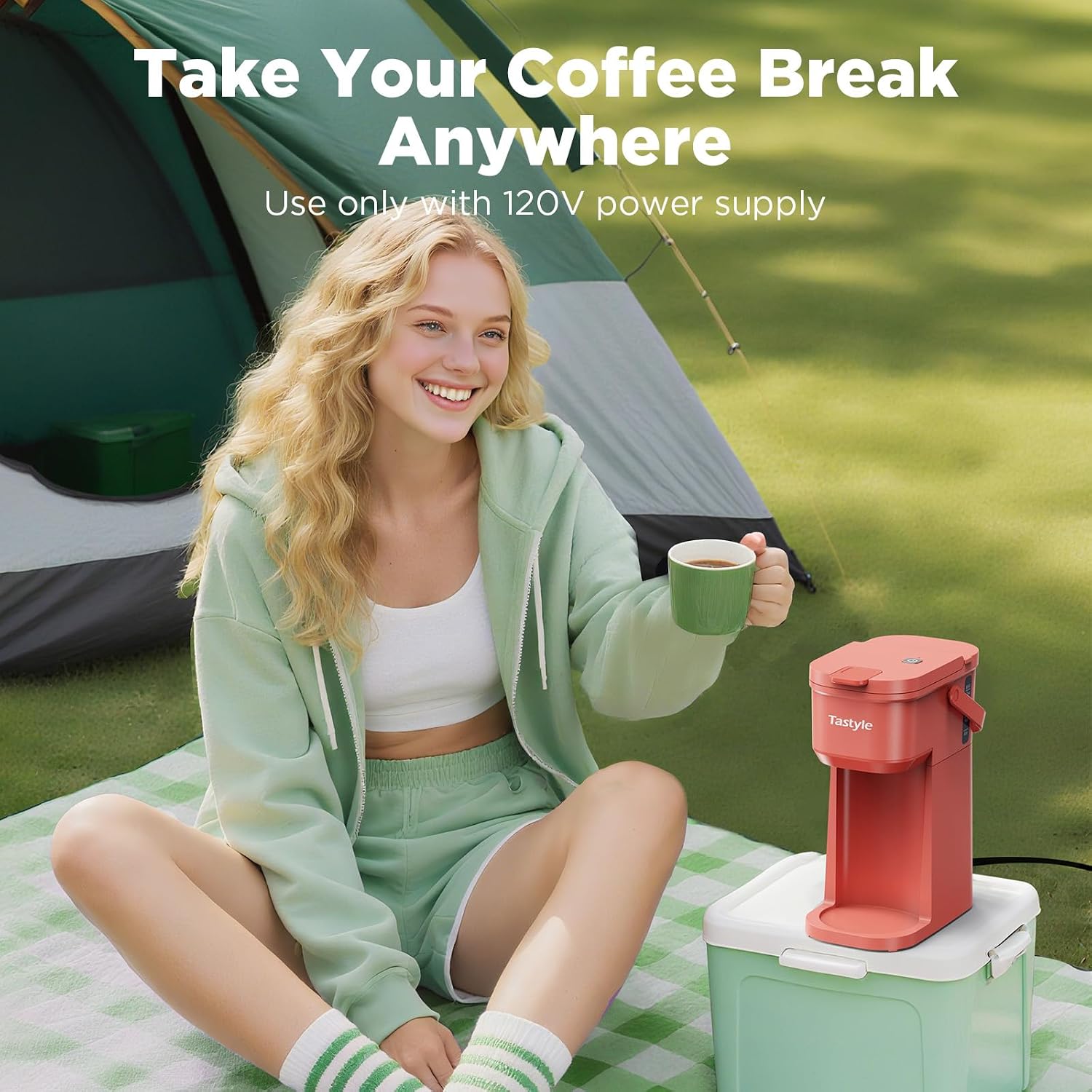 Thumbnail 5 de Tastyle Single Serve Coffee Maker 12 Oz