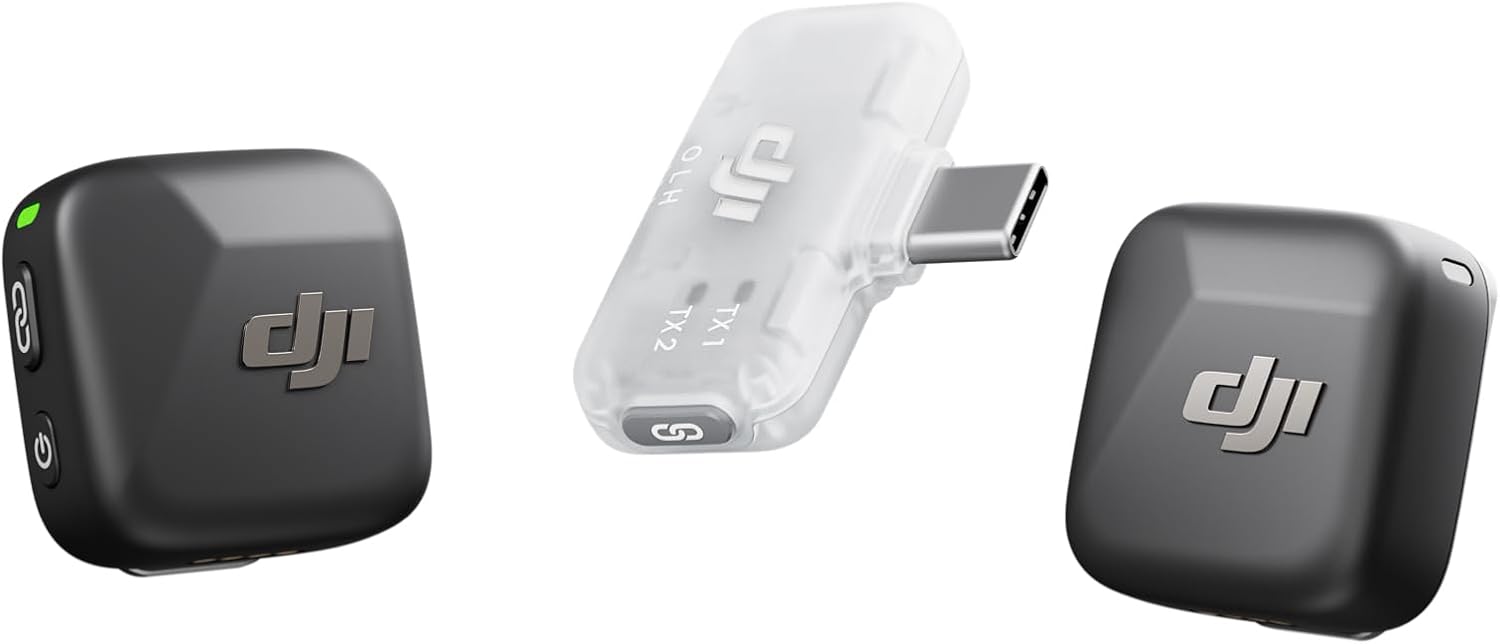 Detalle de DJI Mic Mini 2 Sender kabelloses Mikrofon für Handy