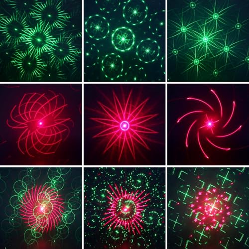 Detalle de Nigecue 3 in 1 Discolicht Partylicht mit Fernbedienung – Musikgesteuert, Stroboskop & RGB-Hintergrundbeleuchtung