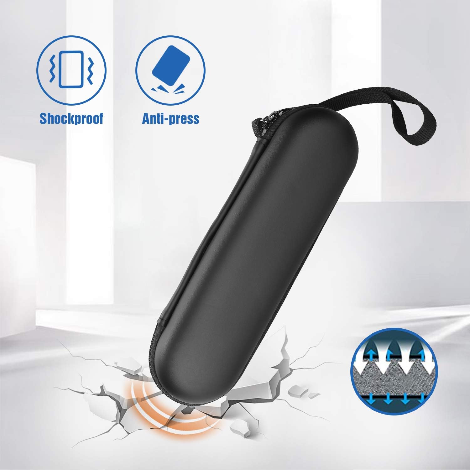 Detalle 1 de ProCase Toothbrush Travel Case EVA