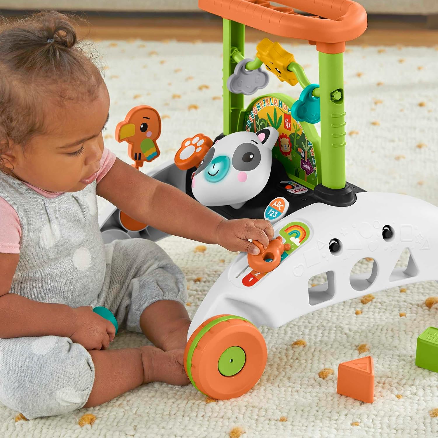 Detalle 2 de Fisher-Price Andador Correpasillos Interactivo con Luces y Sonidos 🎶