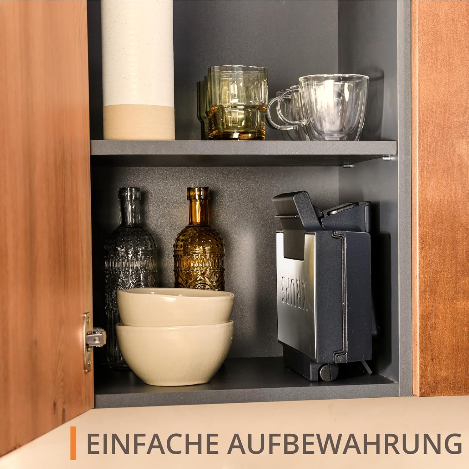 Thumbnail 4 de Krups FDK Iconic Waffeleisen FDK261 – 850 W, Keramikbeschichtete Antihaftplatten, vertikale Aufbewahrung