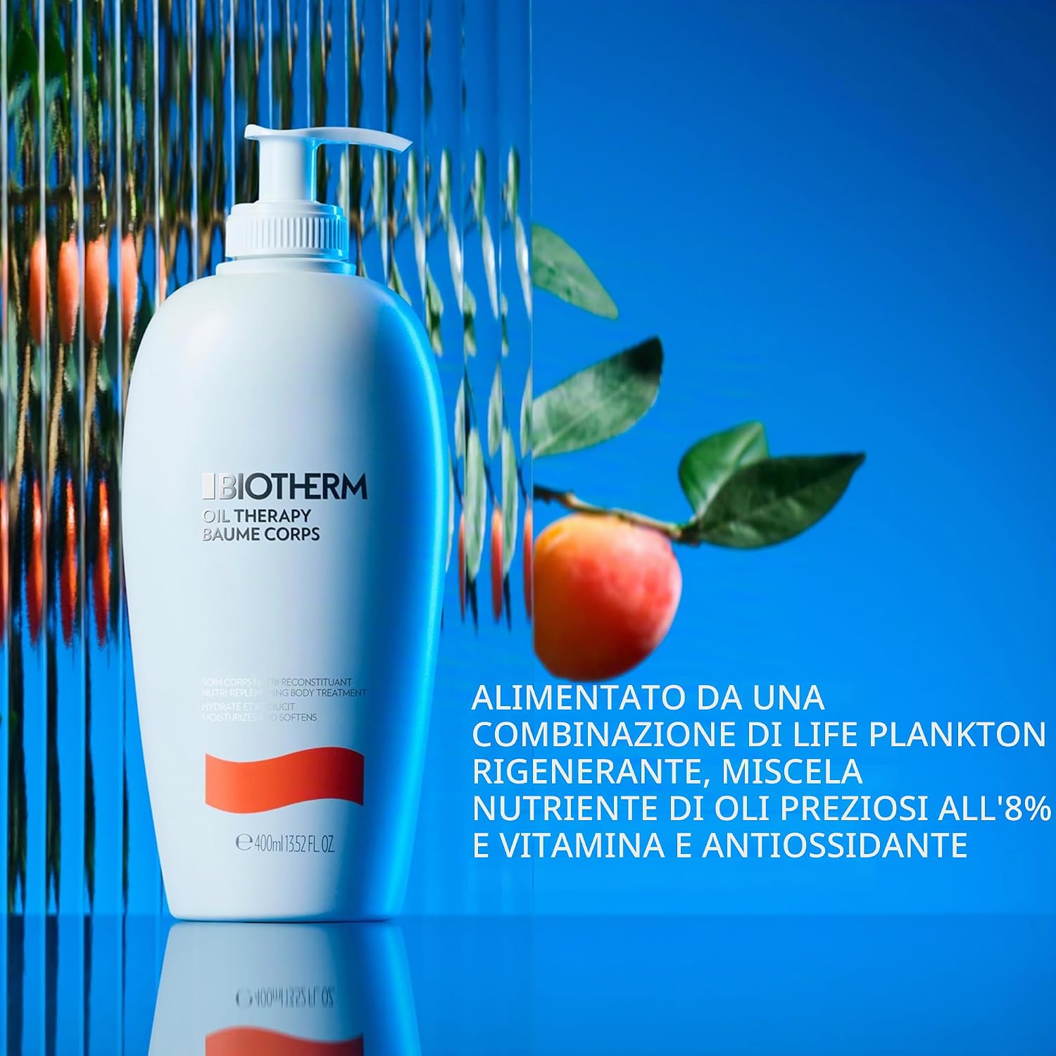 Thumbnail 5 de BIOTHERM Oil Therapy Body Milk: Lozione Corpo Nutriente per Pelli Secche (400 ml) con Olio di Albicocca