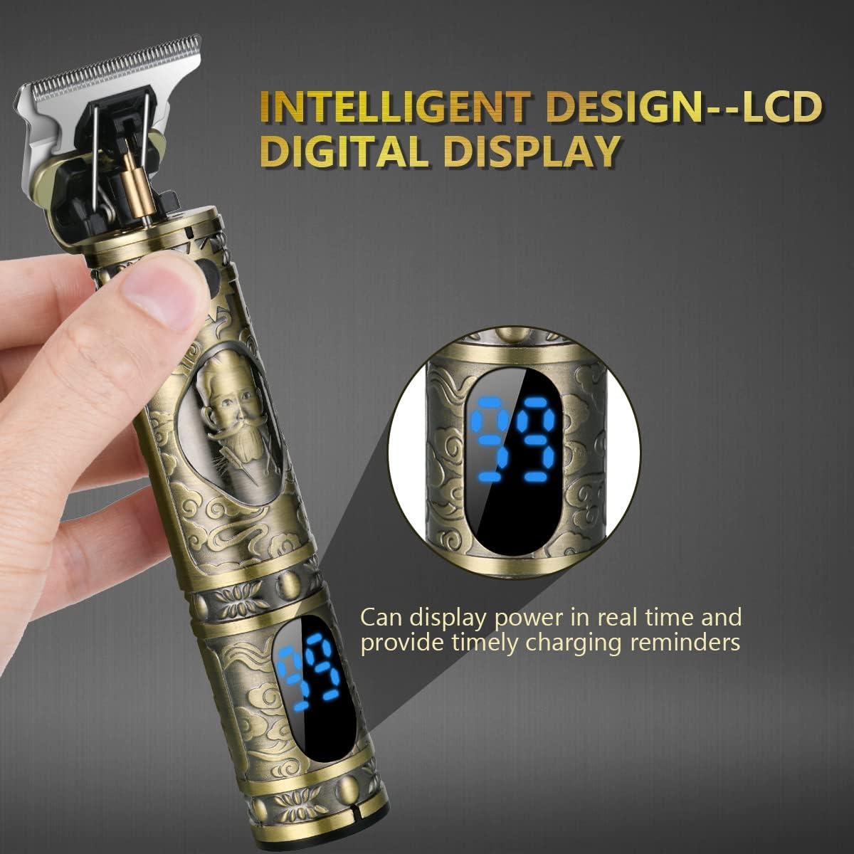 Thumbnail 3 de URAQT T-Blade Trimmer 3 guide combs