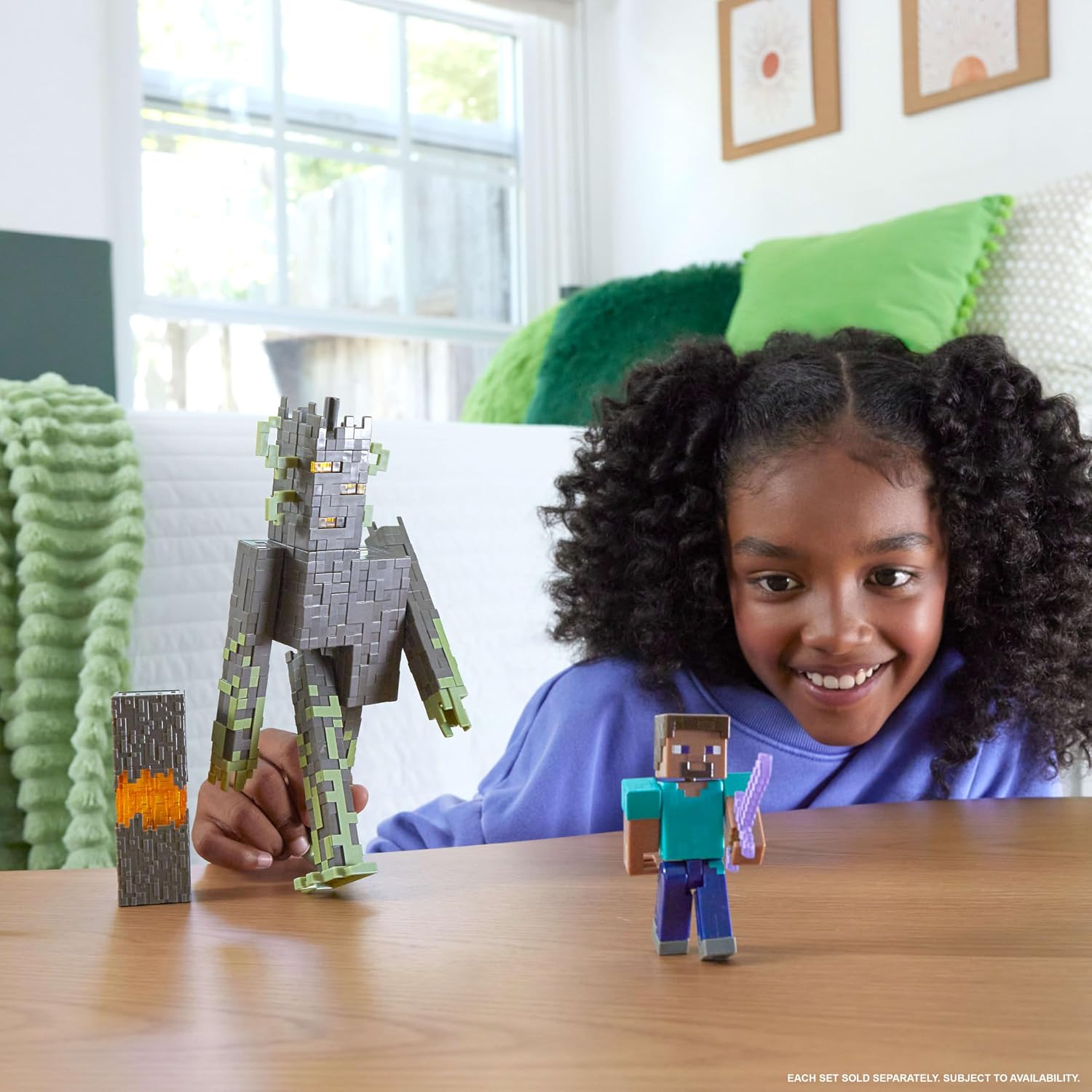 Detalle 2 de Mattel Minecraft Creaking figure 8-inch