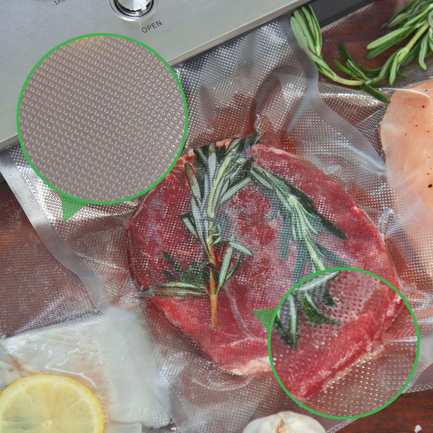 Thumbnail 5 de YISH Sac sous vide 28x300 cm 🍽