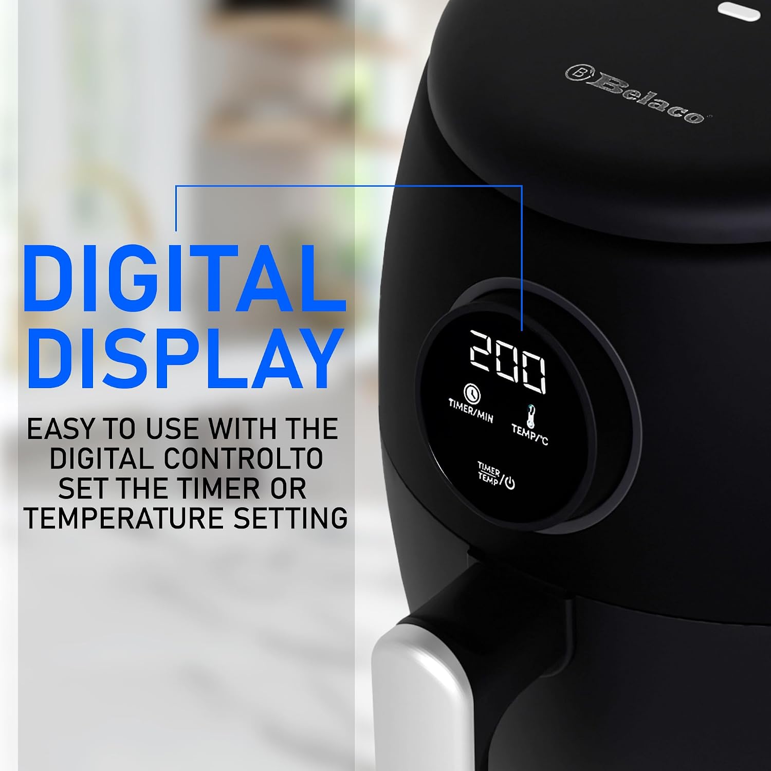 Thumbnail 6 de Belaco BEL-AF-02 2L air fryer with 60 min timer