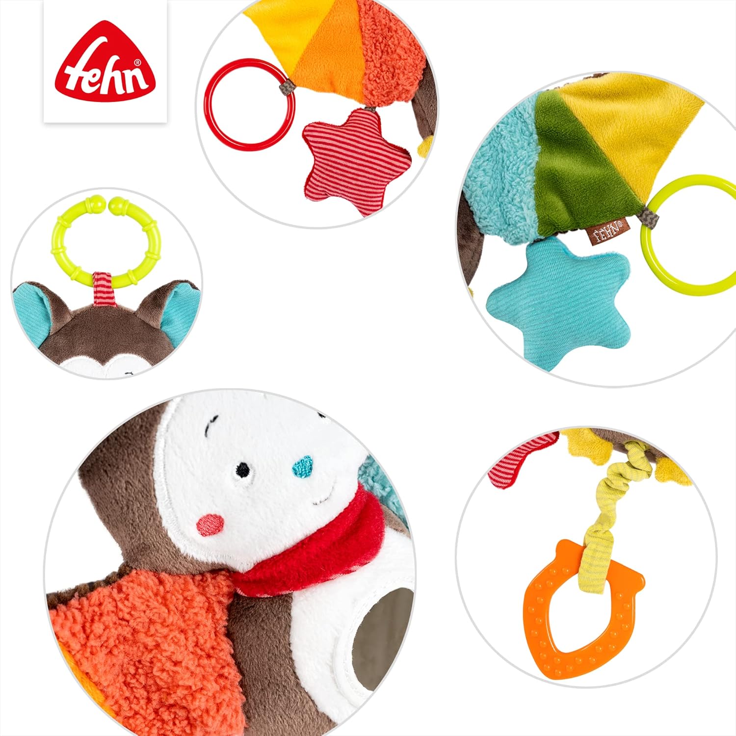 Thumbnail 4 de Fehn Activity-Spieltier Fledermaus 25 cm