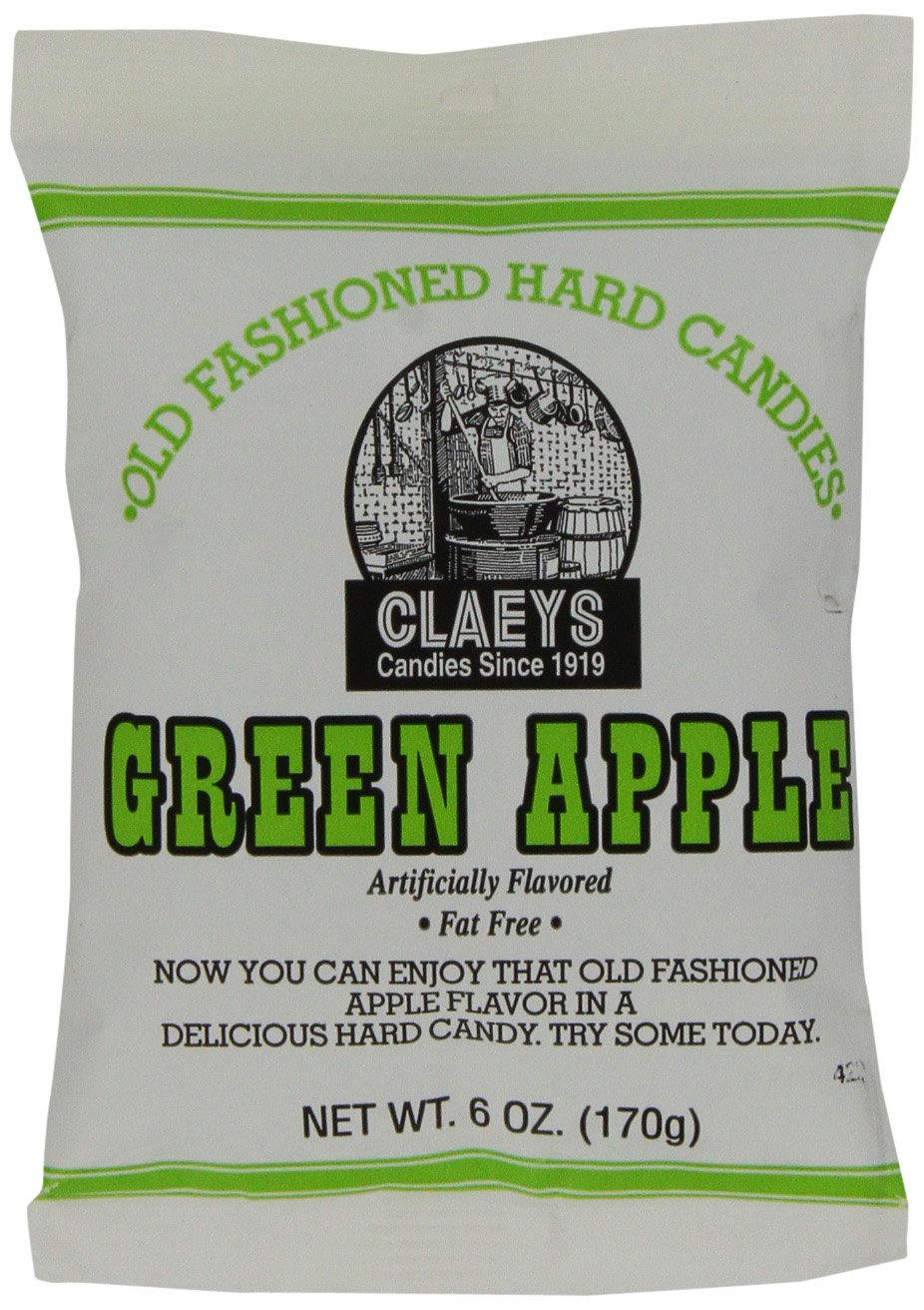 Detalle de Claey's Green Apple Drops, 6-Ounce Packages