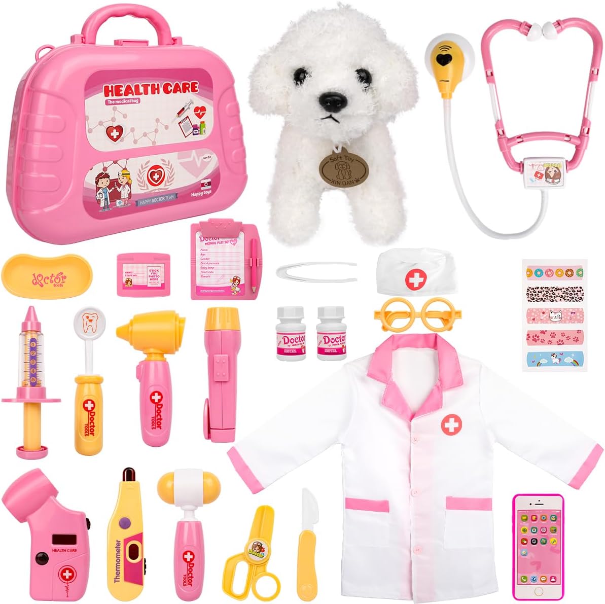 Detalle de MELAND Doctors Set for Kids 23‑piece