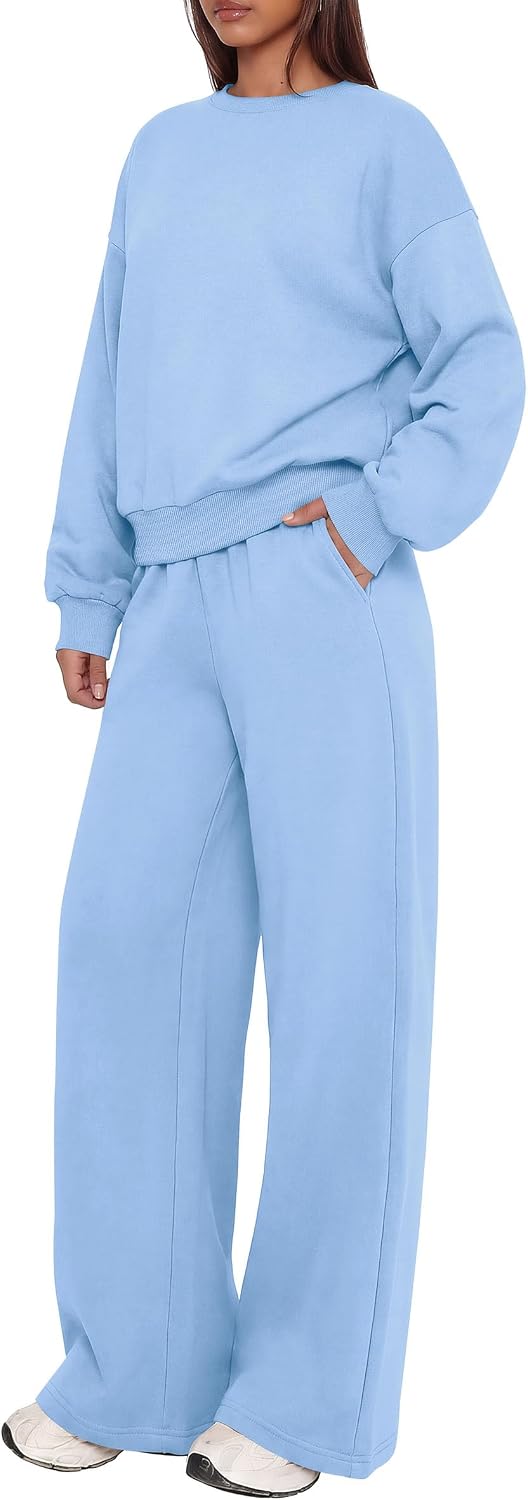 Detalle 1 de PRETTYGARDEN Women's Lounge Set with Fleece Lining