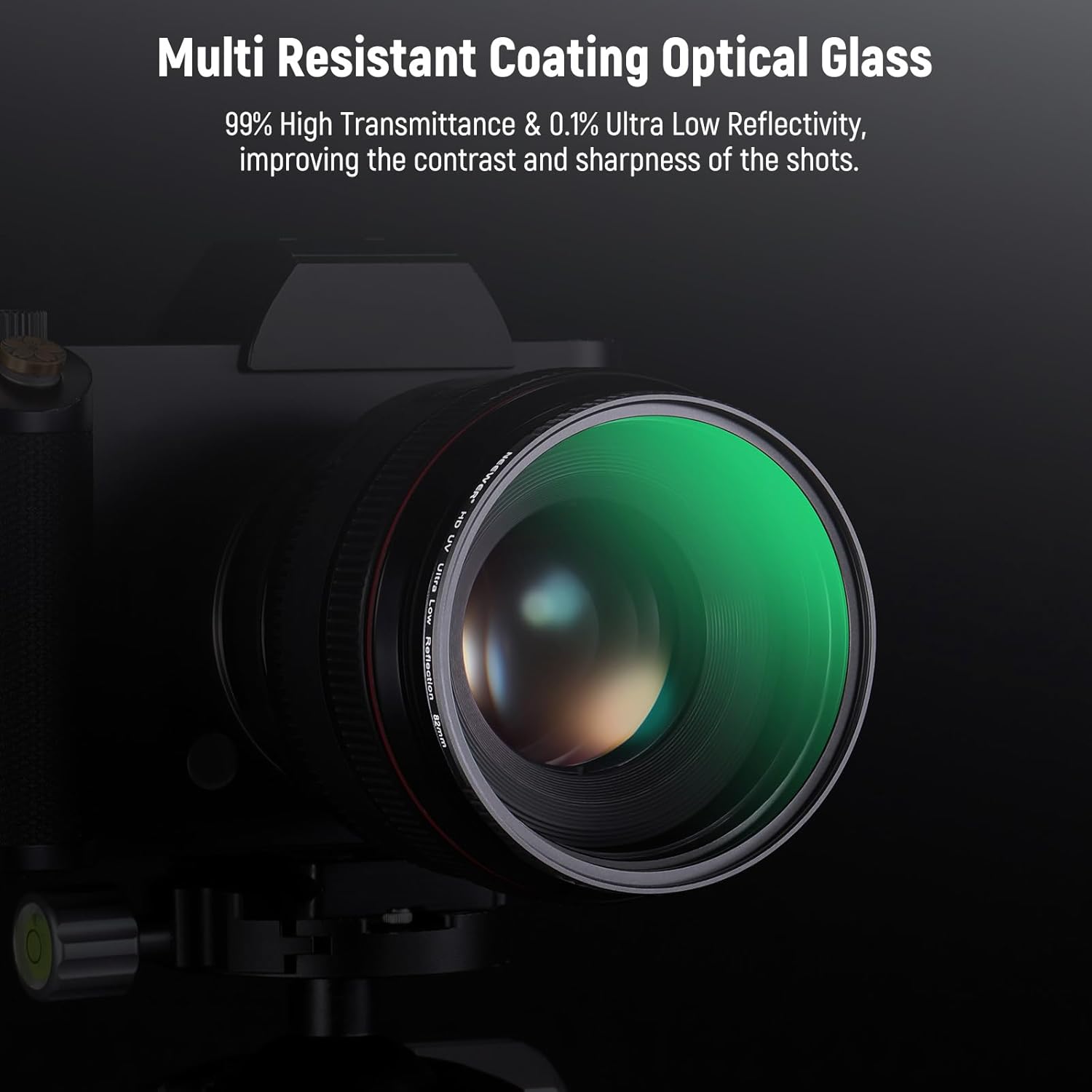 Thumbnail 4 de NEEWER 82mm Ultra Low Reflectivity UV Lens Filter – UV Protection with Multi‑Resistant Coating