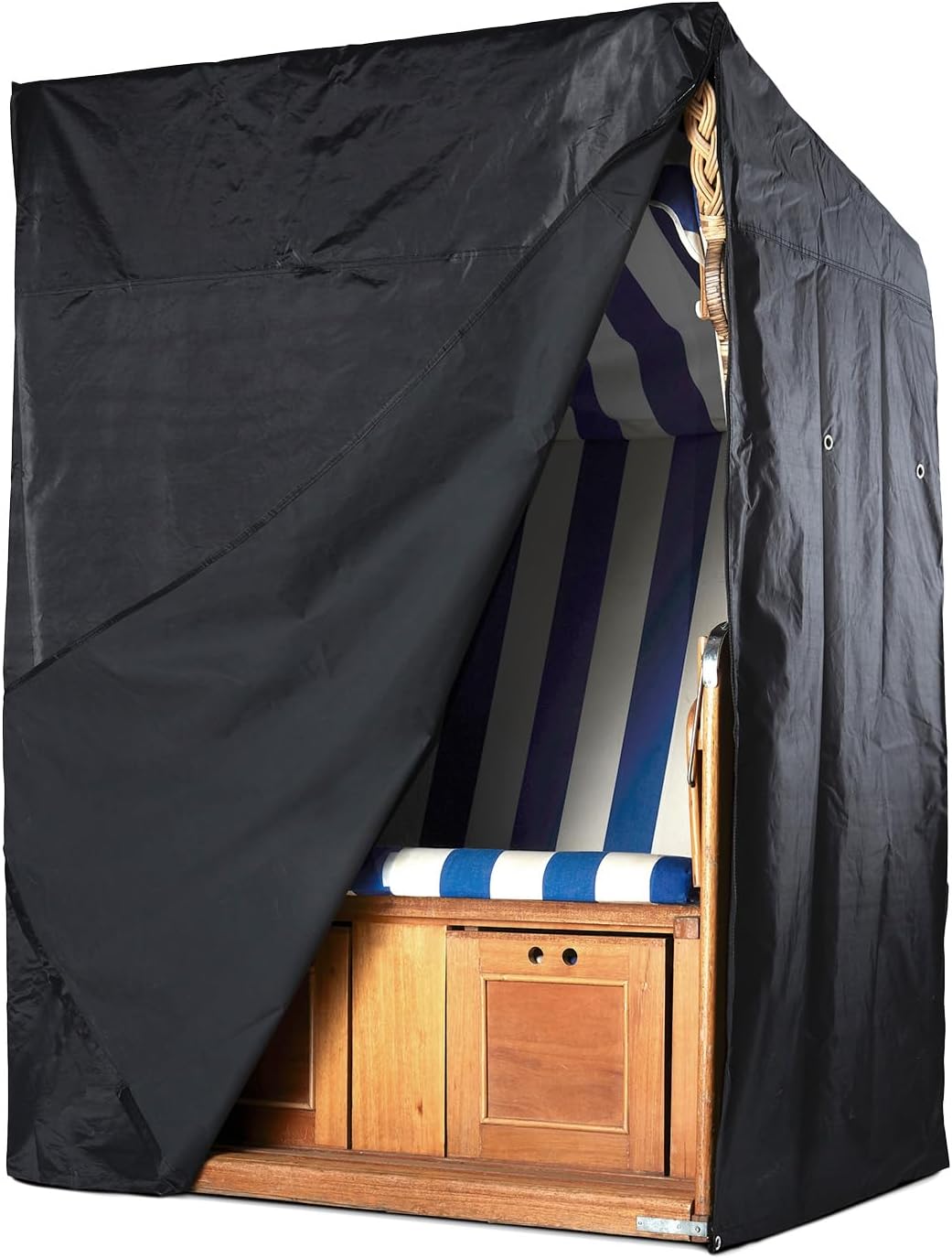 Detalle de Springreen SG-BCA-001 beschermhoes voor strandstoelen, waterafstotend en uv-bestendig