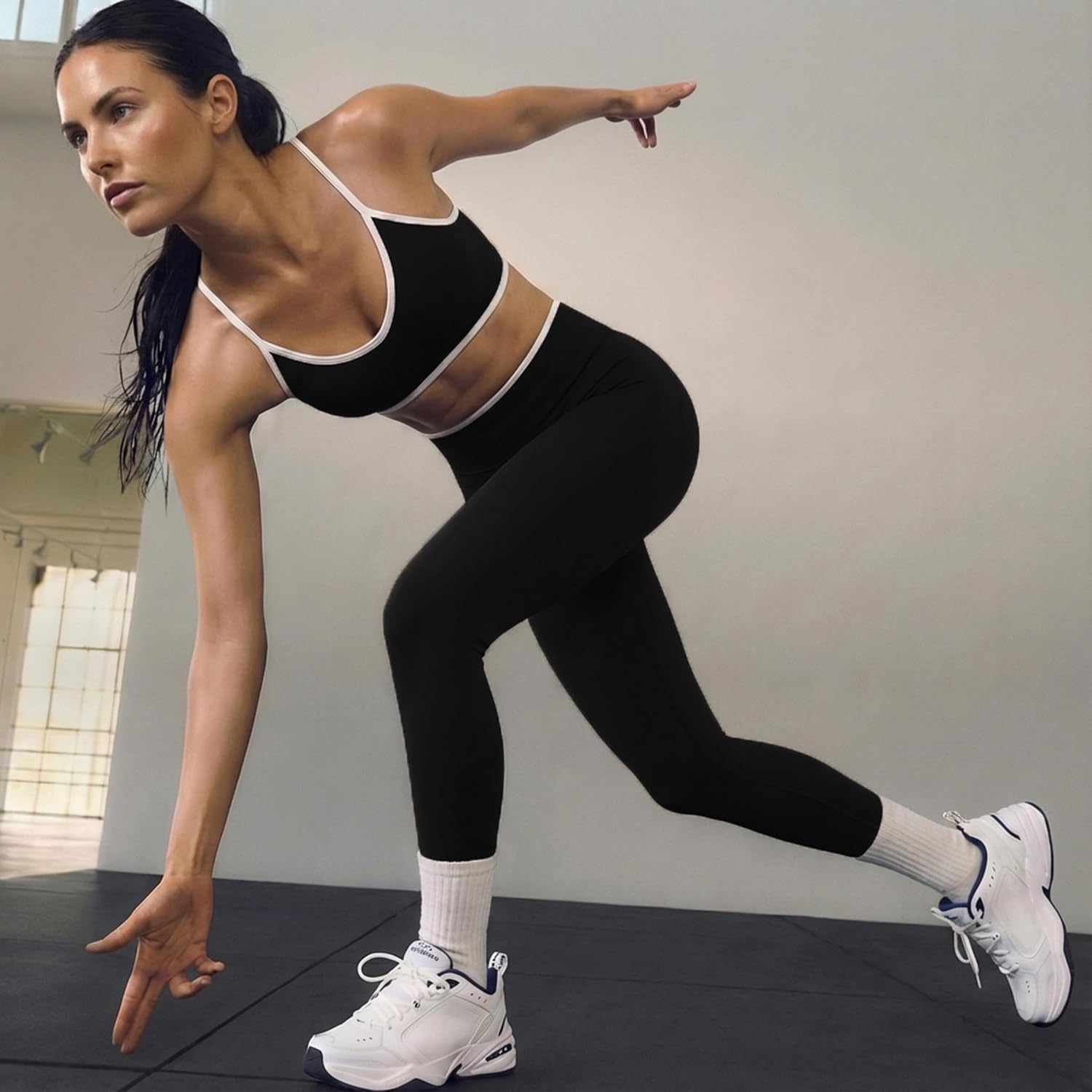 Detalle de Seamless Gym Leggings with 91% Polyamide
