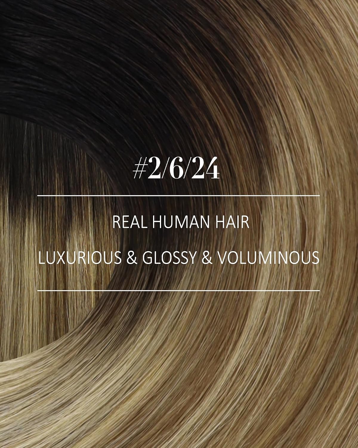 Detalle 1 de YoungSee Clip-in Hair Extensions 22 Inch