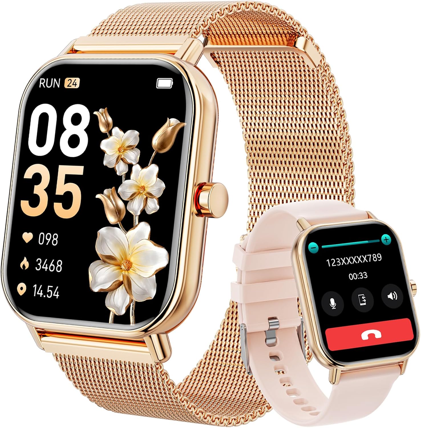 Smartwatch con chiamate Bluetooth 1,85"