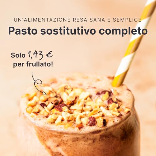 Detalle de SHEKO Balance Shake Haselnuss – Mahlzeitenersatz & Abnehmshake, 378 g