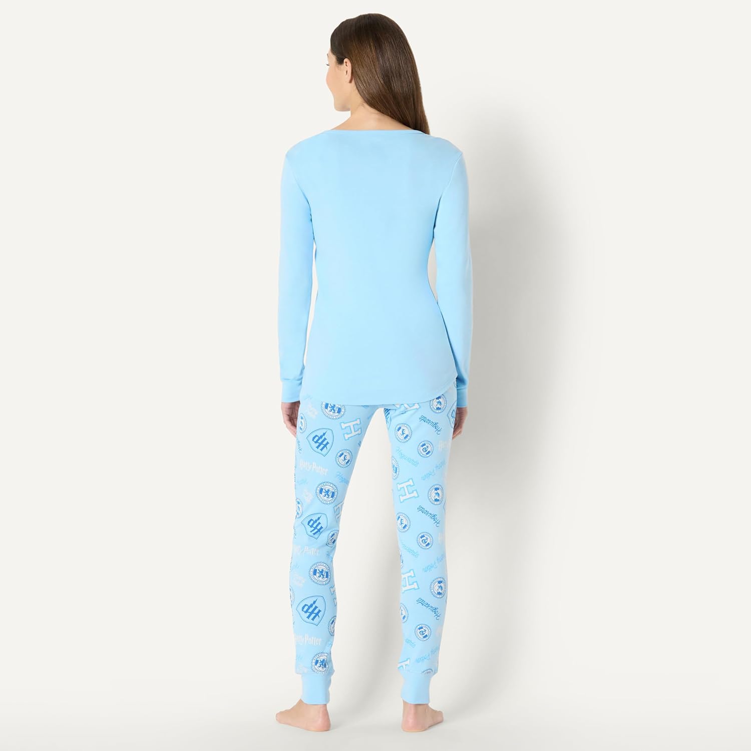 Thumbnail 2 de Amazon Essentials Women’s Snug-Fit Cotton Sleepwear Pyjama Set (Plus Size available)