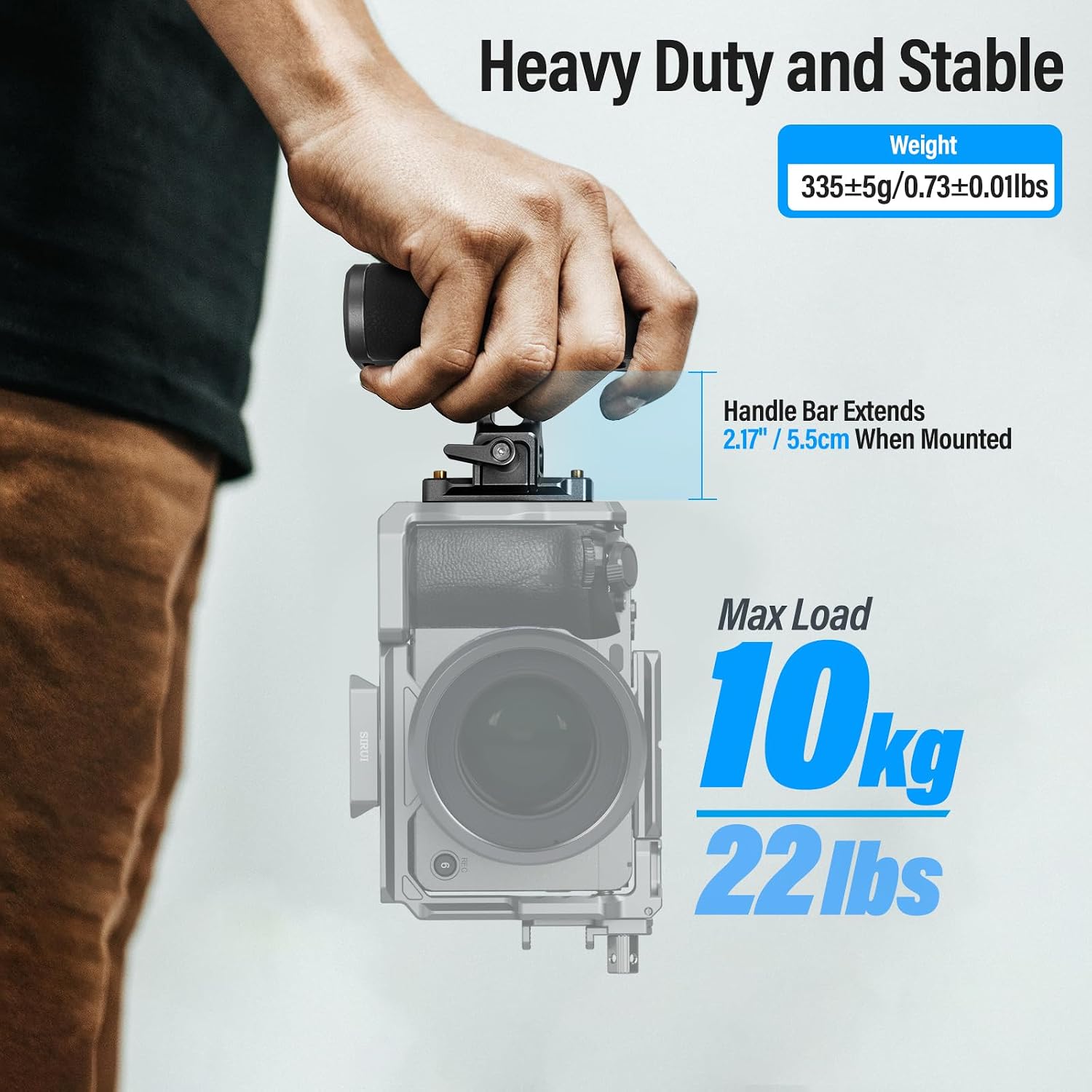 Thumbnail 6 de SIRUI SC-SH Side Handle for ARRI/NATO, Aluminium 🎥