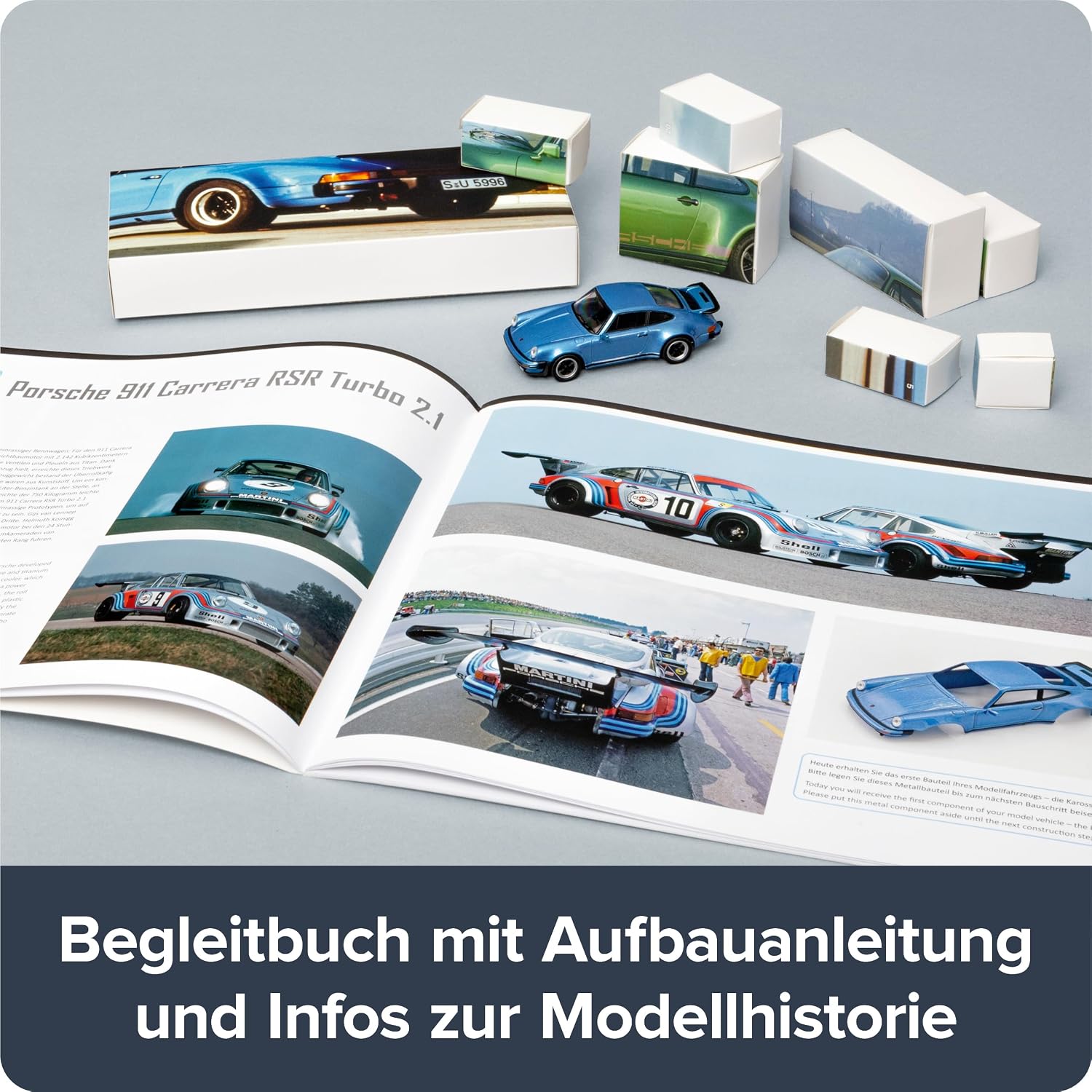 Thumbnail 2 de FRANZIS 67221 Porsche 911 Turbo-adventskalender på engelska och tyska