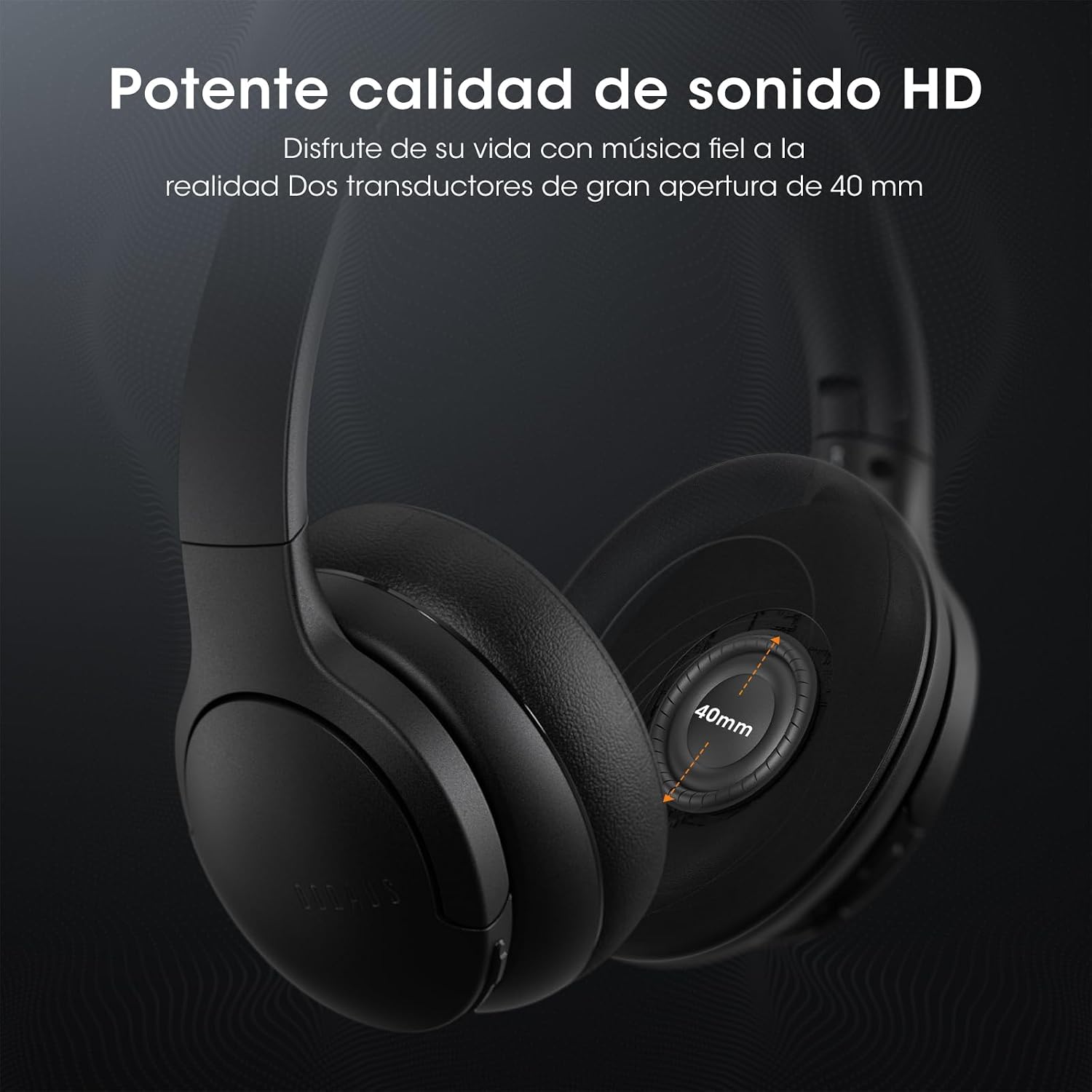 Thumbnail 5 de DOQAUS Auriculares Inalámbricos Bluetooth, 90 Horas de Sonido