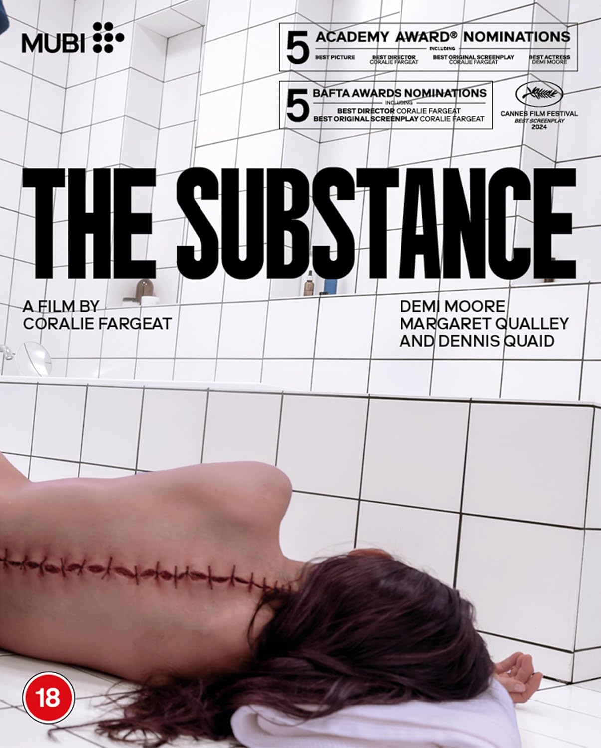 Detalle de MUBI The Substance BLU-RAY