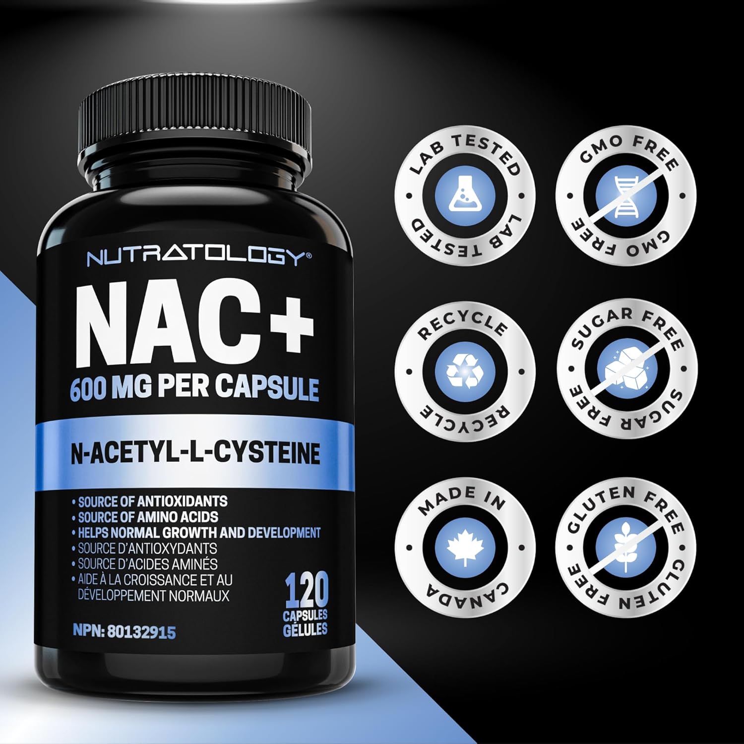 Thumbnail 5 de Nutratology NAC Supplement 600mg
