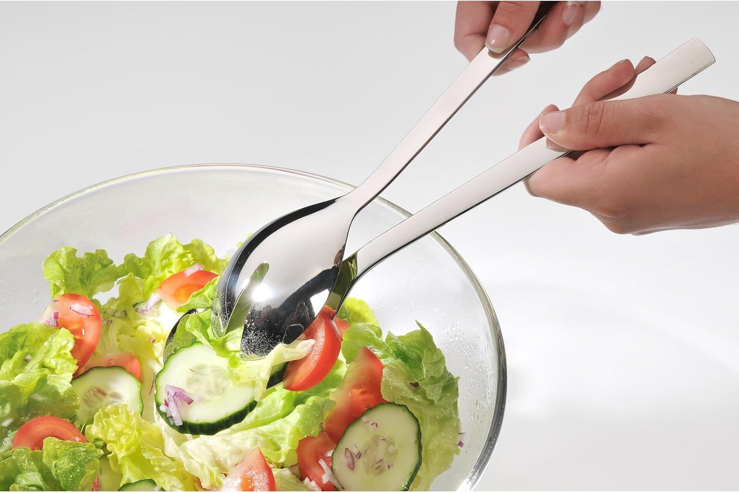 Thumbnail 4 de WMF Nuova - Cubiertos Ensalada 30 cm 🍴 Dos Piezas, Acero Inoxidable