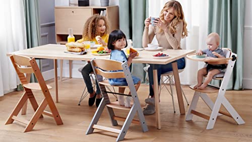 Detalle 2 de Kinderkraft ENOCK Trona evolutiva de madera