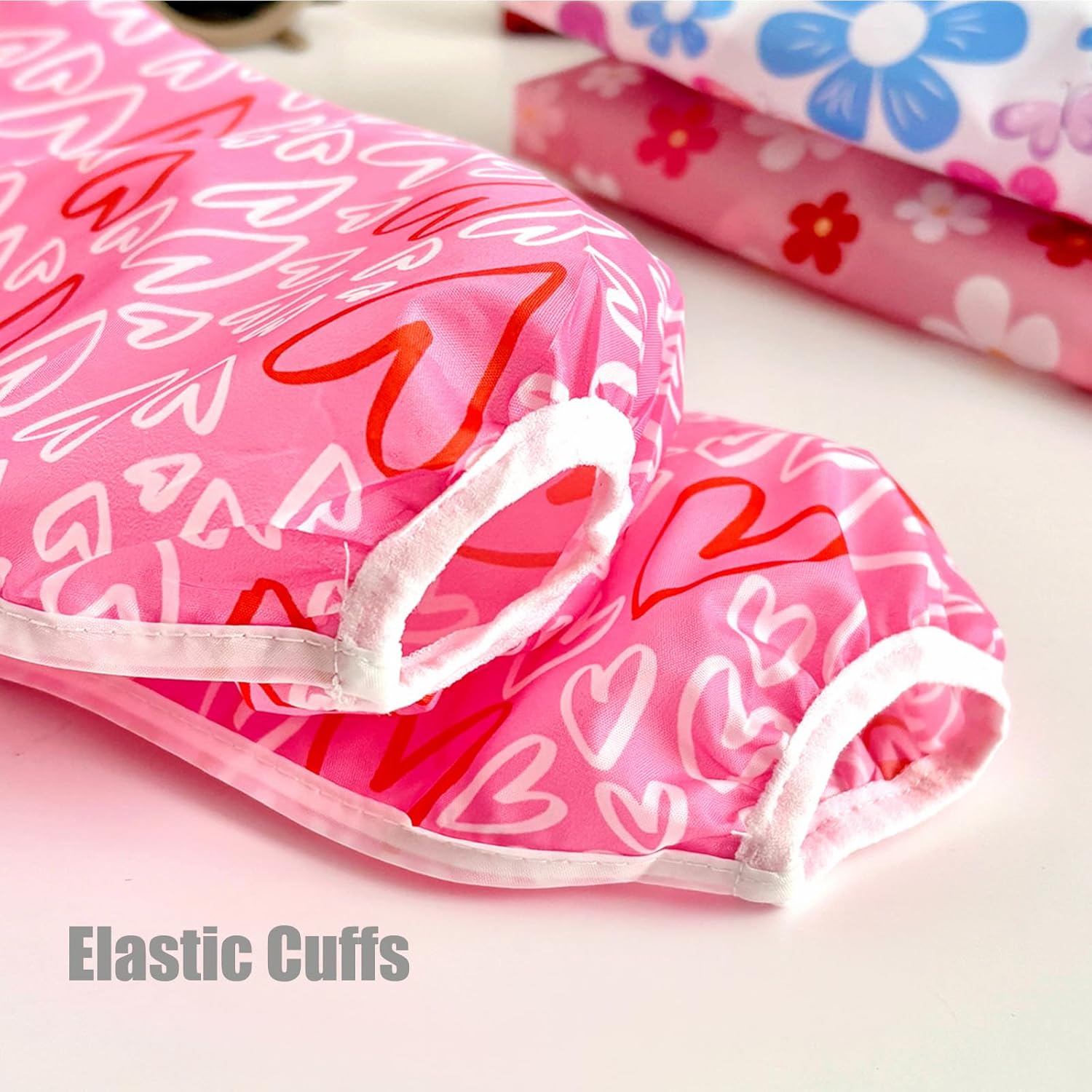 Thumbnail 6 de PandaEar 5er Pack Baby-Lätzchen mit Ärmeln (abwaschbar, wasserdicht) für 6–24 Monate