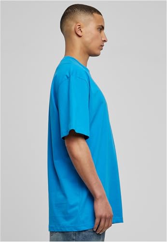 Thumbnail 9 de Urban Classics TB006-Tall tee: Camiseta hombre azul Turquoise, corte más largo y talla 6XL