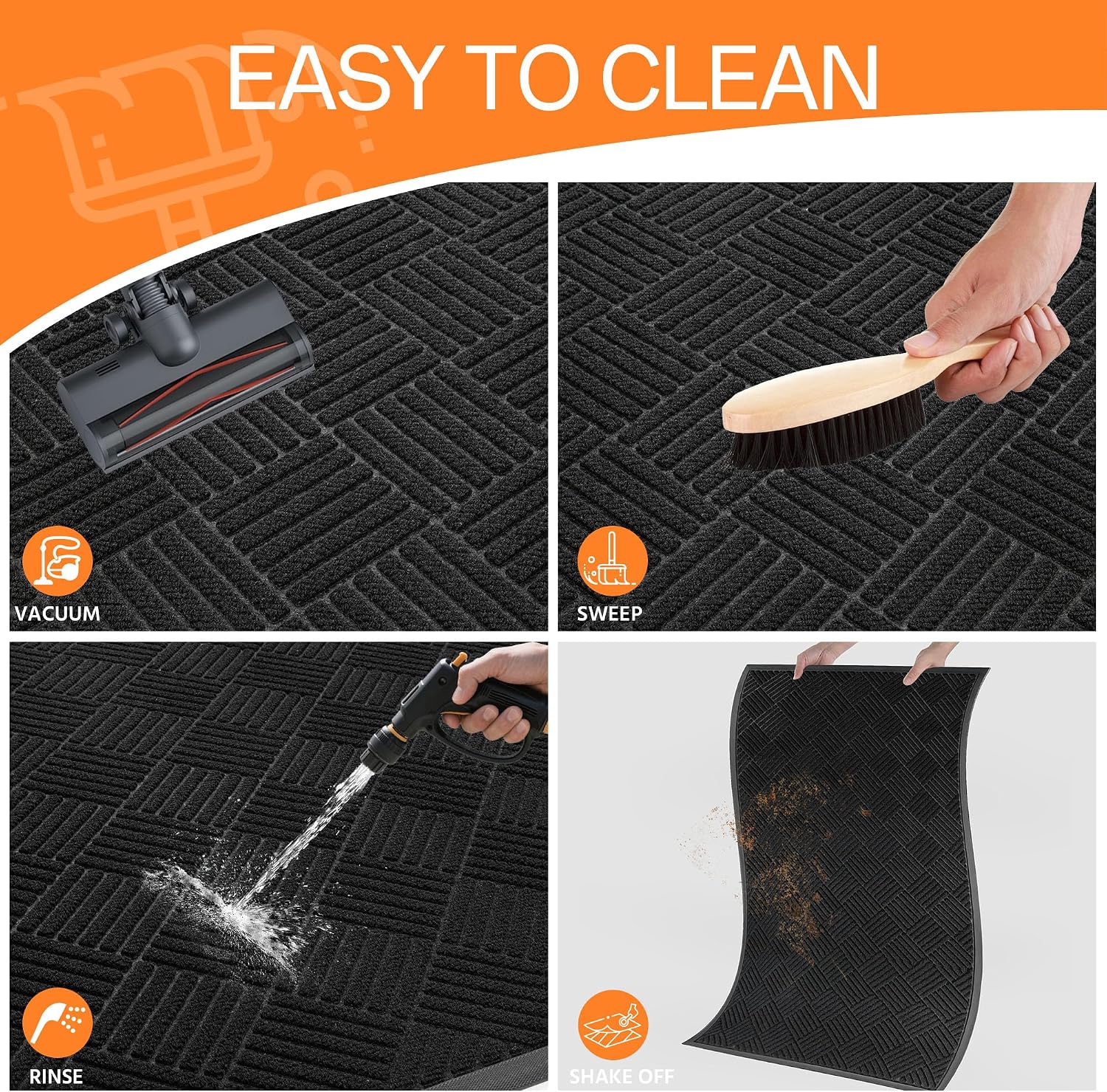 Thumbnail 6 de HOMEK 5x3 Indoor Outdoor Doormat